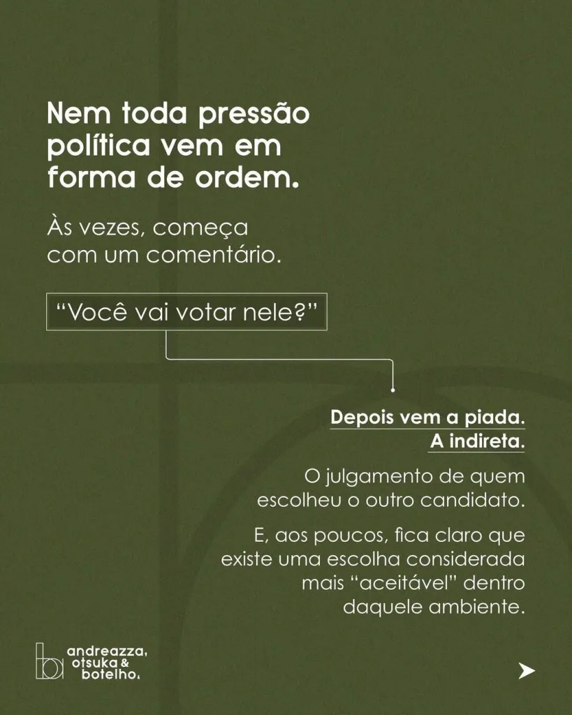 Post do escritório AOB Advogados