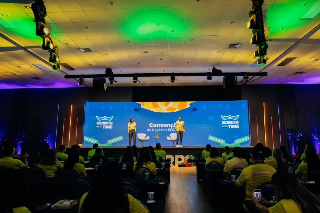 Vista geral do auditório da Convenção de Vendas RPC 2026