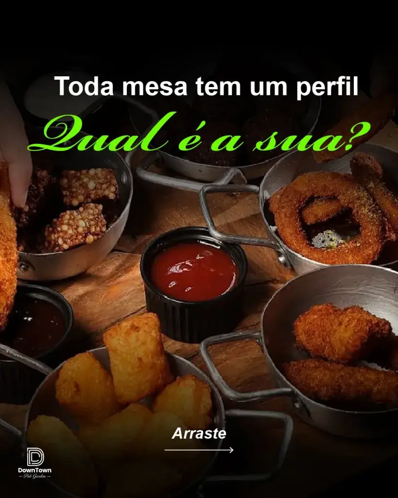 Carrossel "Toda mesa tem um perfil"