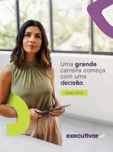 Criativo da Executivos.vc: Uma grande carreira começa com uma decisão