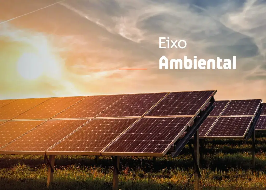 Abertura do Eixo Ambiental do relatório ESG da Ligga