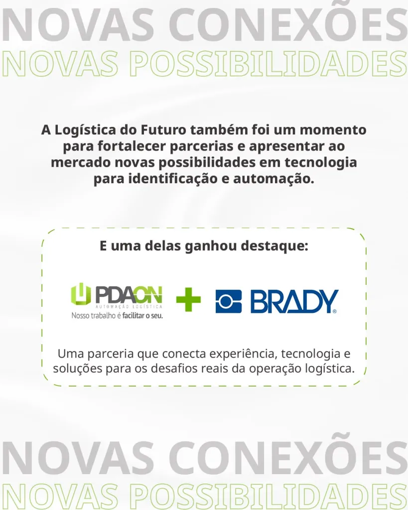 Post da PDA-On sobre automação logística