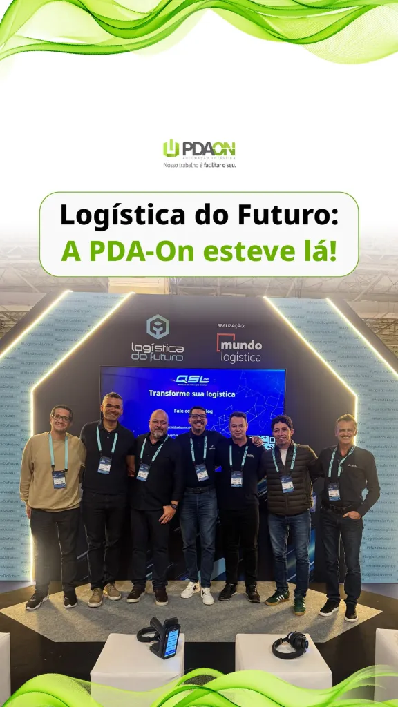 Post da PDA-On sobre automação logística