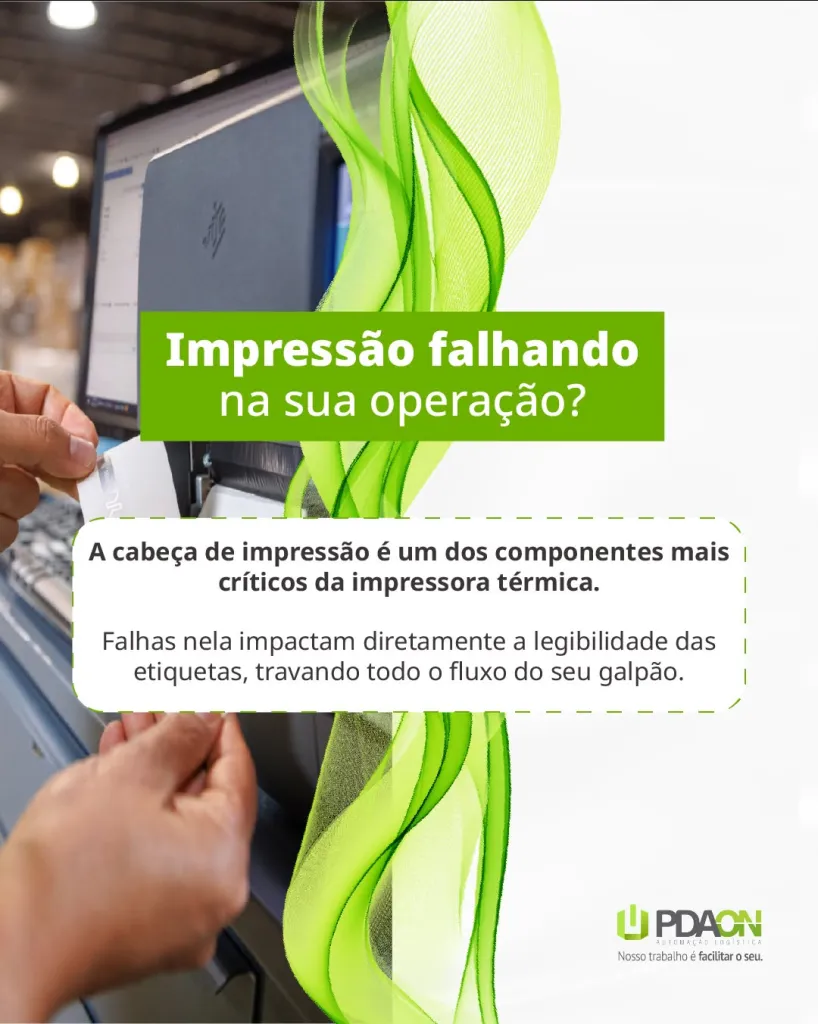 Post da PDA-On sobre automação logística