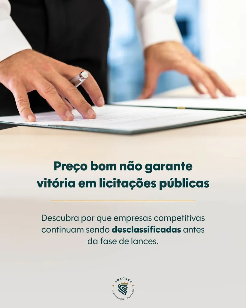 Post da Soxcess Inteligência Contábil