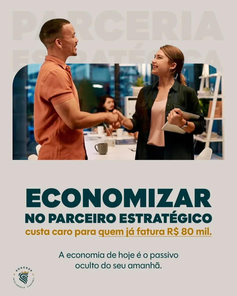 Post da Soxcess Inteligência Contábil